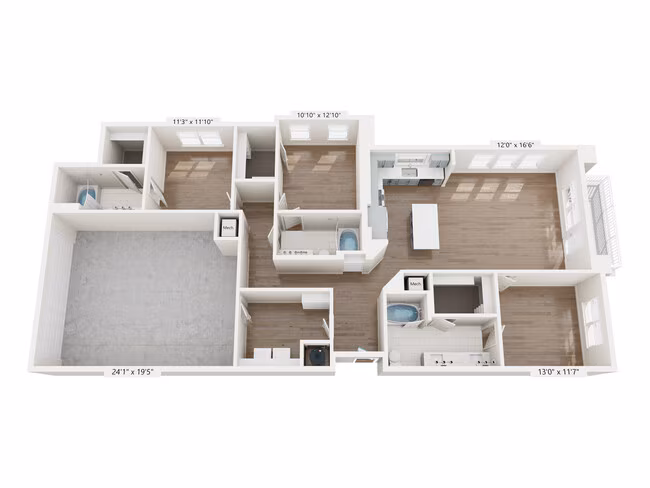 Unit 3102 floor plan